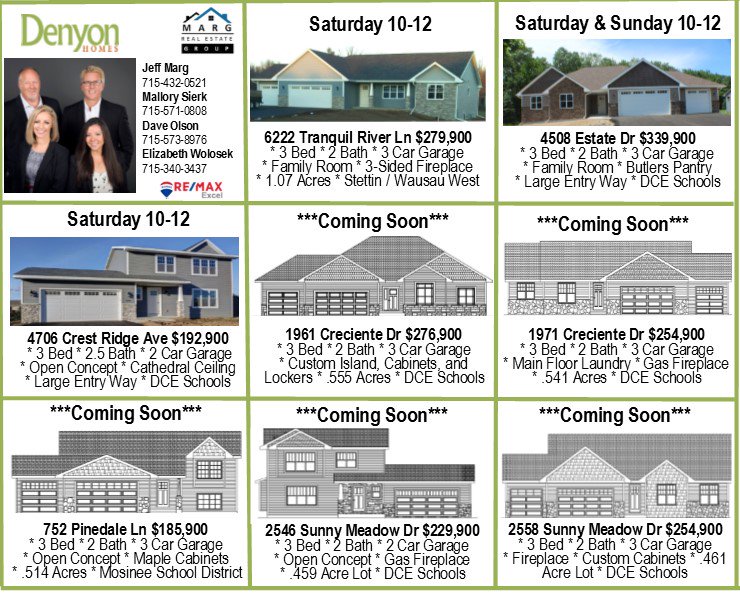 DenyonHomes's tweet photo. Come visit our open houses tonight and this weekend - Dec. 2 and 3!
Thursday, Nov 30 (5:00 -630pm) 
6222 Tranquil River, Stettin https://t.co/TEf4gMpMr7