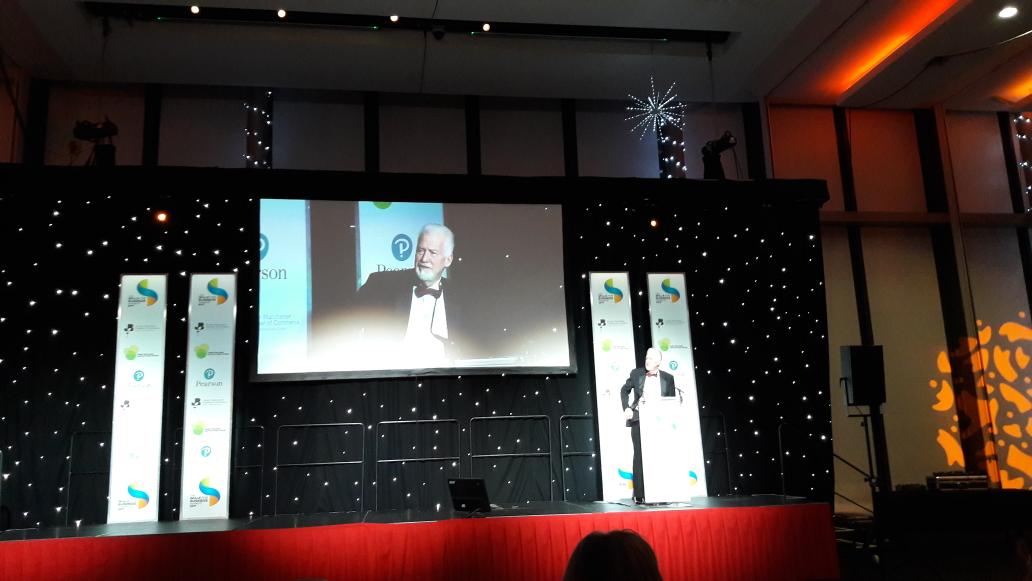 ElaineSimons's tweet photo. #SFBAwards .Welcome by Andy Fawcett of Greater Manchester Learning Provider Network https://t.co/tL2uiGdaNj