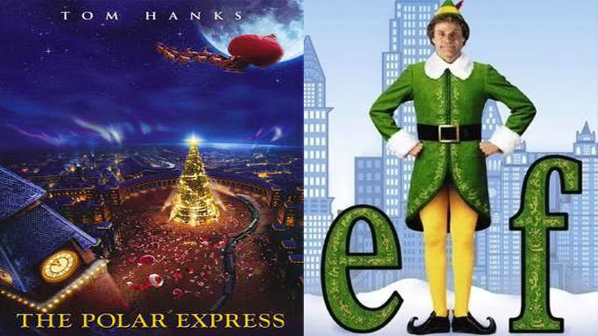 DriveIn_HangOut's tweet photo. "THE POLAR EXPRESS" &amp; "ELF" $4 Double Feature is showing Friday-Thursday, 12/8-12/14 at Coyote Drive-in Leeds https://t.co/nHPdqBBEAn