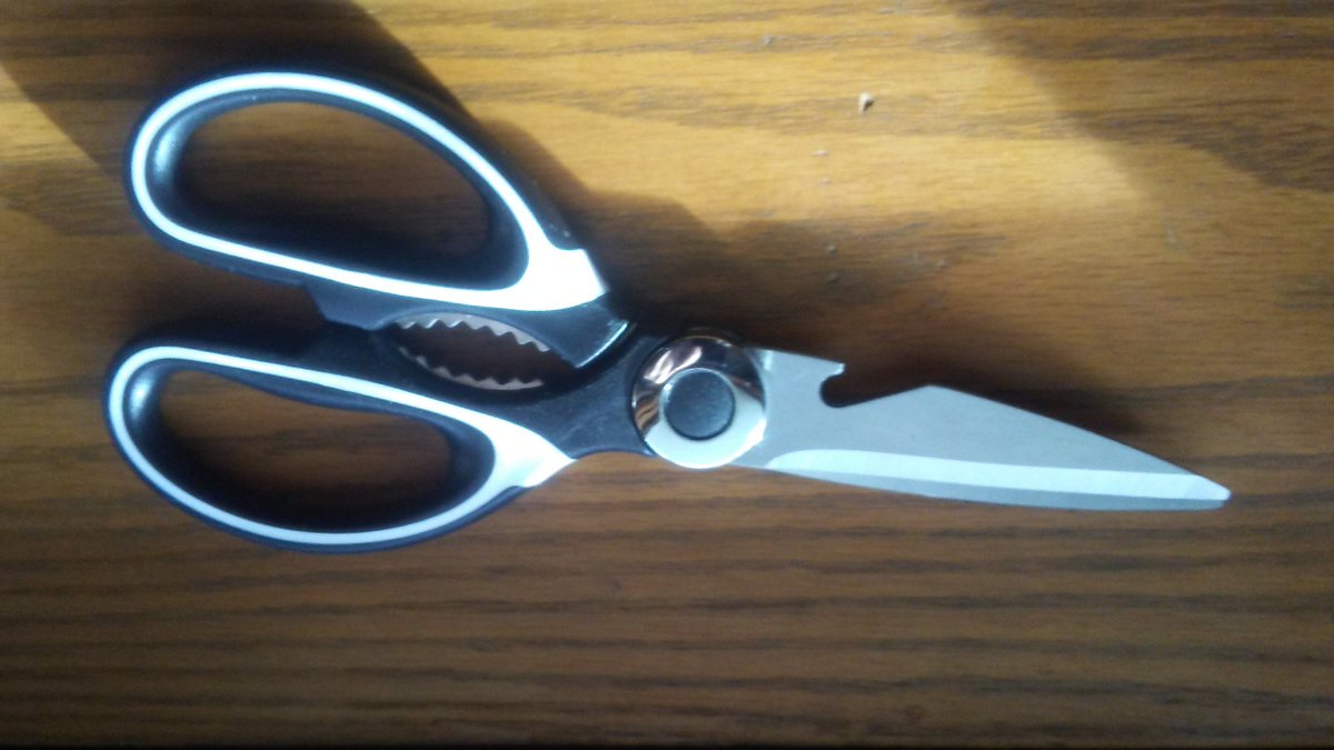 PrairieRedRoads's tweet photo. SUPER sharp kitchen scissors! https://t.co/D4byiowW5H https://t.co/dxVIbgy4G8