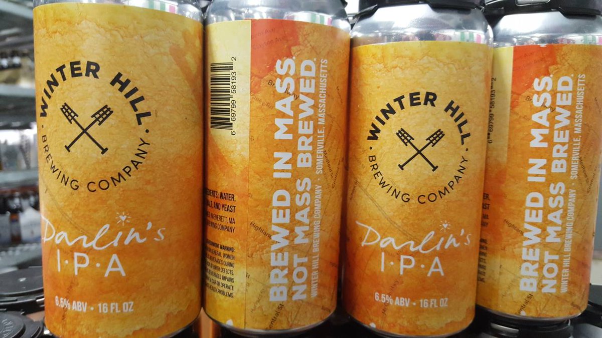BusaWine's tweet photo. Look who's chilling in Burlington!!  @WinterHillBrew #DarlinsIPA #brewedinmassnotmassbrewed is now here and cold #getitb4itsgone #drinkitfreshandcold #drinklocalbeer https://t.co/Rg9wPtP46e