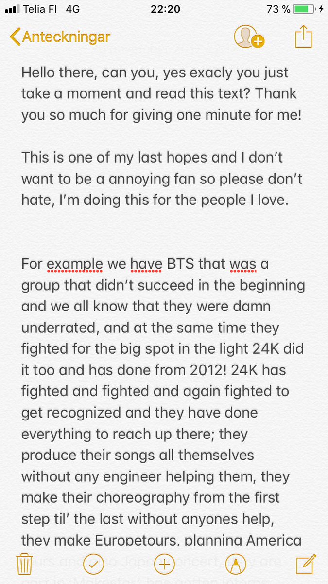 24K_Antonia's tweet photo. I wrote a comment that I was going to share on kpop Youtube videos but YT m/v is banned in Finland atm so I share it here instead.... Please support 24K, this could be our last try for help, SPREAD THESE WORDS TO ALL FANDOMS💔 #24K #24U #Kpop #투포케이 #BTS #save24k #24konmixnine https://t.co/VDknDK9tVq