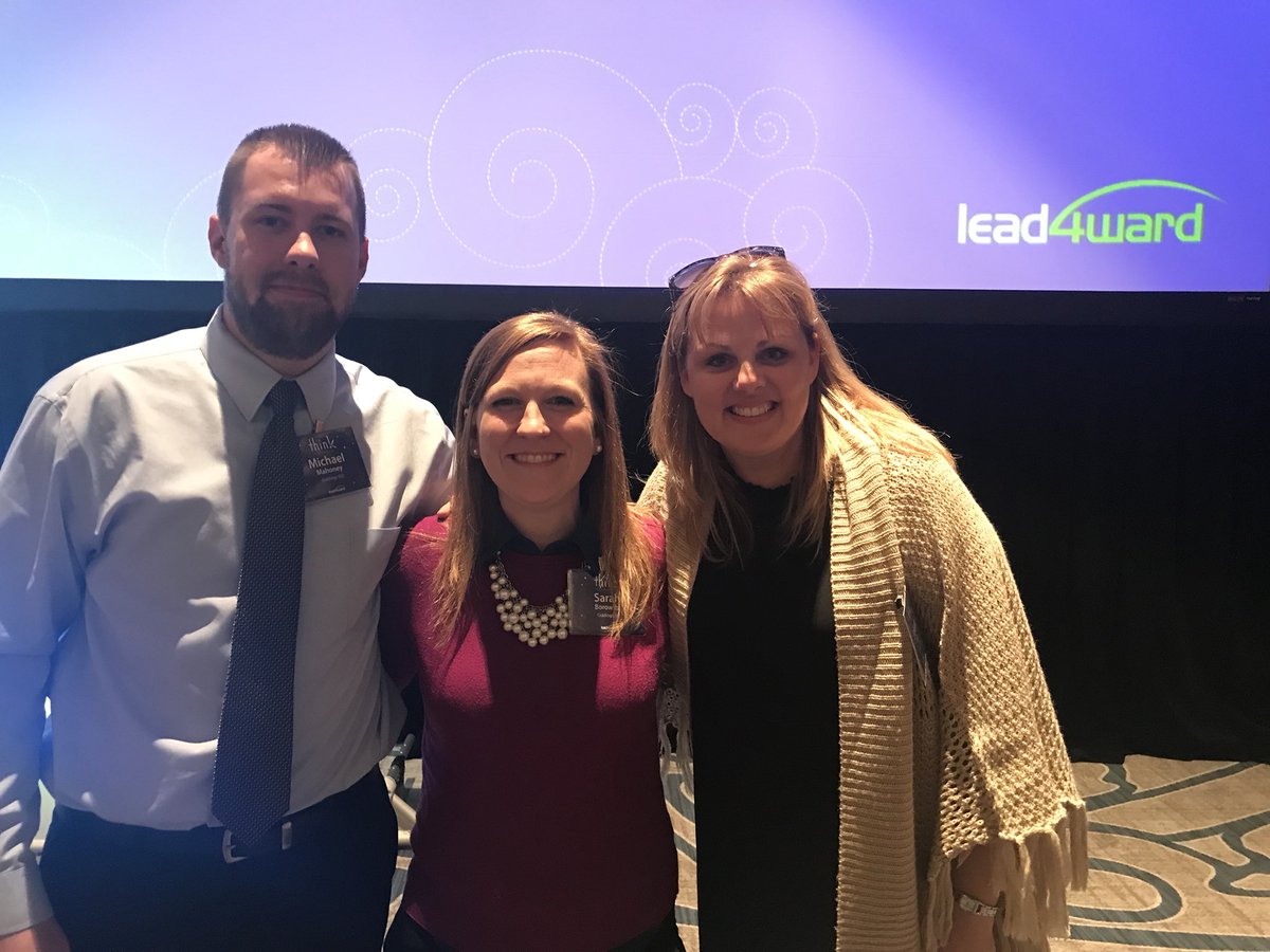 Great time presenting today and all the awesome conversations!! Love my team!! <a href="/lead4ward/">lead4ward</a> #think2017
