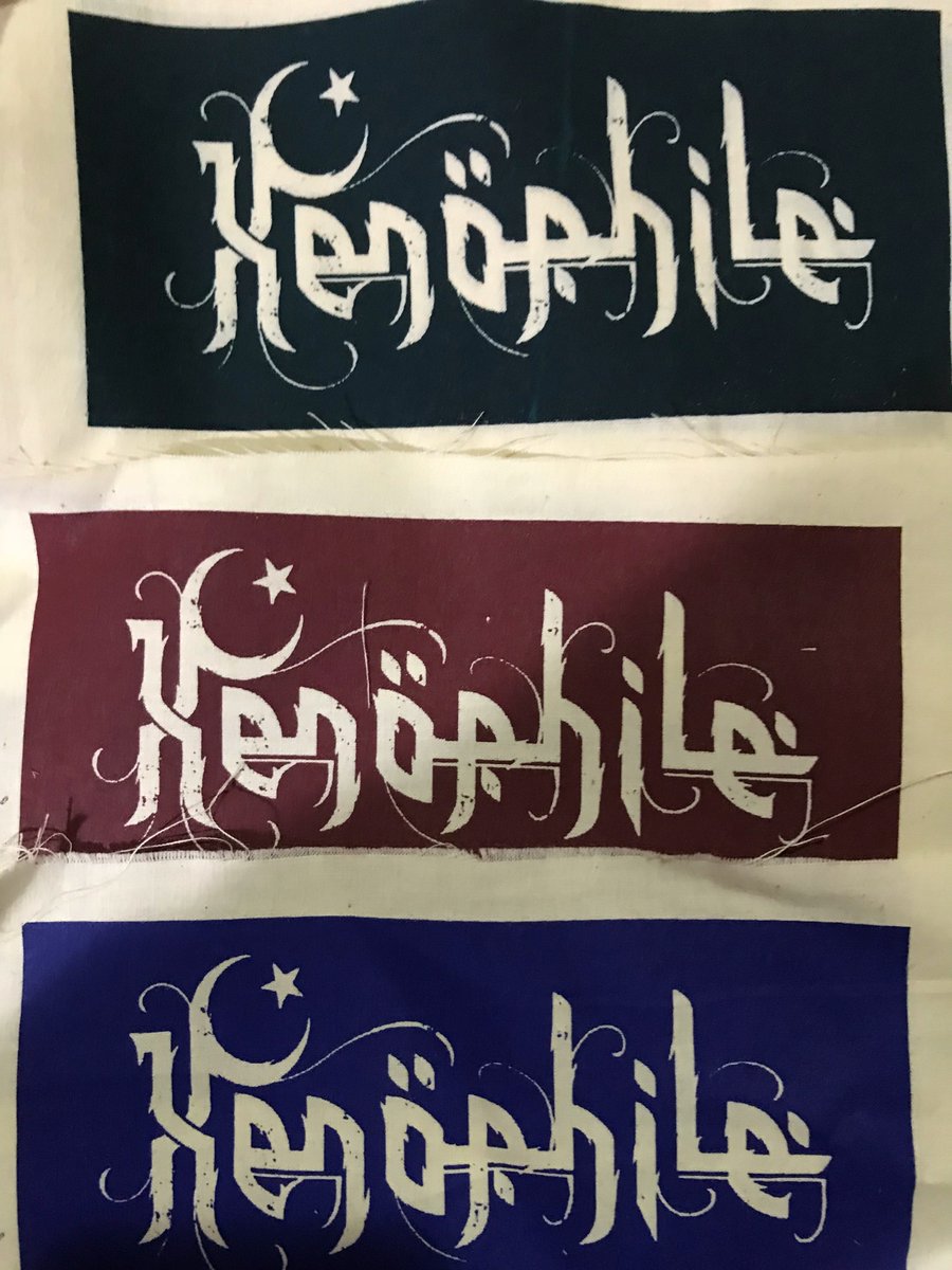 XenophileMusic's tweet photo. Did you guys know we have silk-screen AND Embroidered patches? And the silk-screens come in 3 different colors?

Xeno-Merch: https://t.co/ifR5cJabDU https://t.co/Hxs6iHhT6I