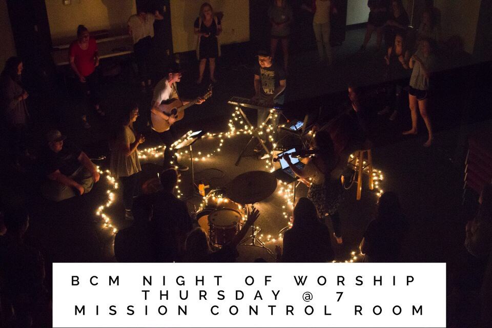 NGU_BCM's tweet photo. “The solution to your stress is the realignment of your worship.” -@jodyjennings 

Forget about finals for a while and come join us tonight as we worship Christ Jesus. https://t.co/fuaNttCcwh