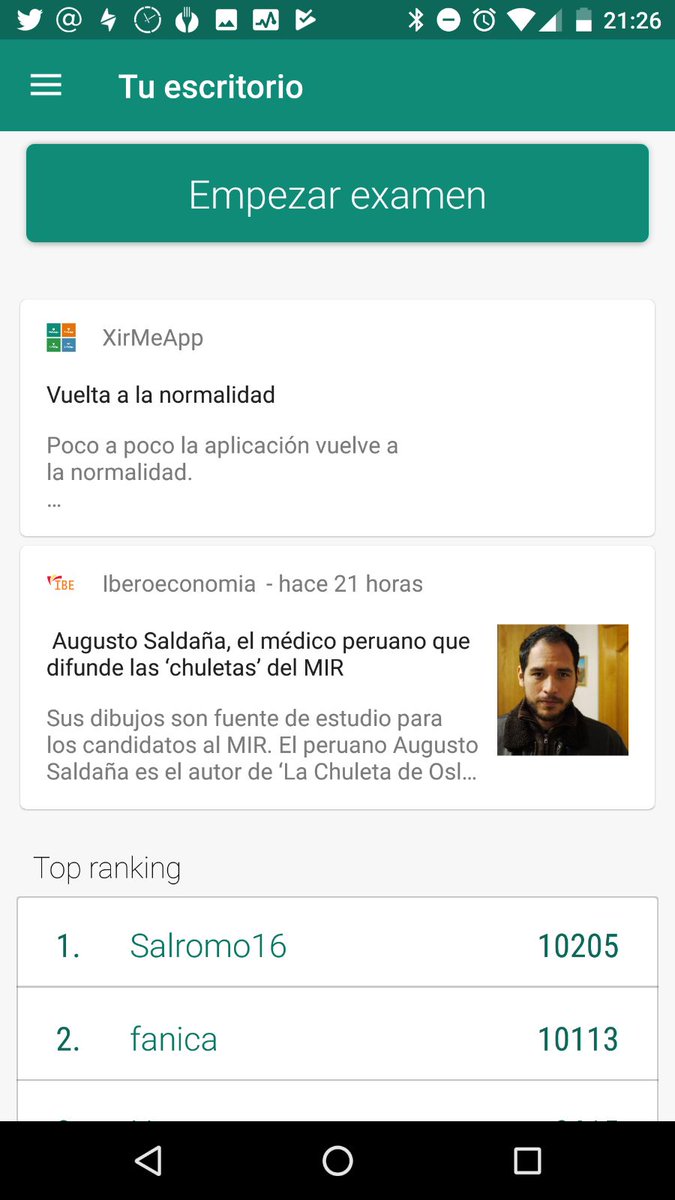 Mantente informado de las últimas noticias de la oposición en la nueva sección de la app

#2MIR18 #EIR2018 #FIR2018 #PIR2018 #VaASerQueFir

<a href="/chuletadeosler/">La chuleta de Osler 🇵🇪🇵🇸</a> <a href="/IberoEconomiaes/">IberoEconomia.es</a>