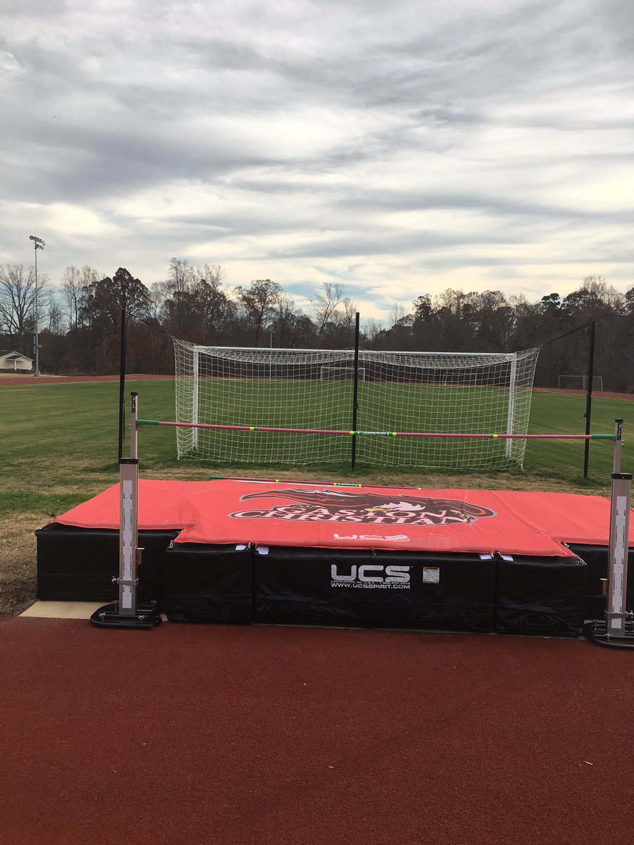 GcsRunning's tweet photo. 'Tis the season for equipment deliveries!! 🏃🏻🏃🏻 #TrackSeasonIsComing #Soon https://t.co/YGTzYSmQOo