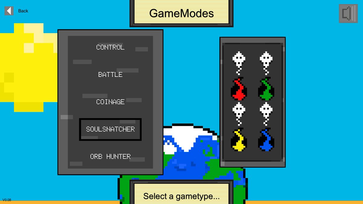 PrenticeJoe's tweet photo. Small World Fighters update 0.08 is now live! Featuring 3 new gamemodes, Coinage, SoulSnatcher and Orb Hunter! https://t.co/1HbSlBIRPr #indiedev #indiegame #gamedev #unity https://t.co/XvydcStDuD