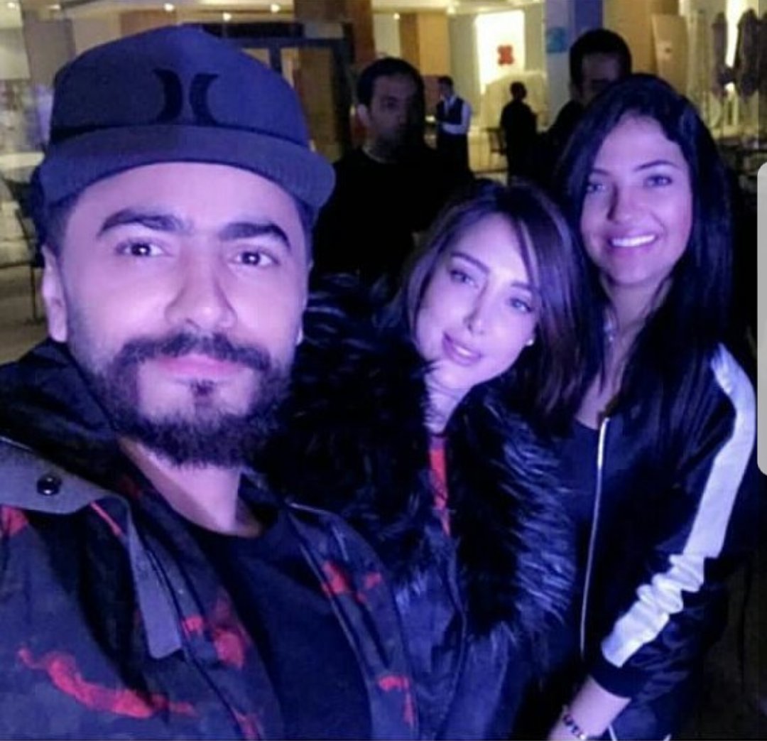 #شيرين_يحيى مع #بسمة_بوسيل وزوجها الفنان #تامر_حسنى
#StaracArabia
#ShereenYehiaArmy
#ستار_اكاديمى