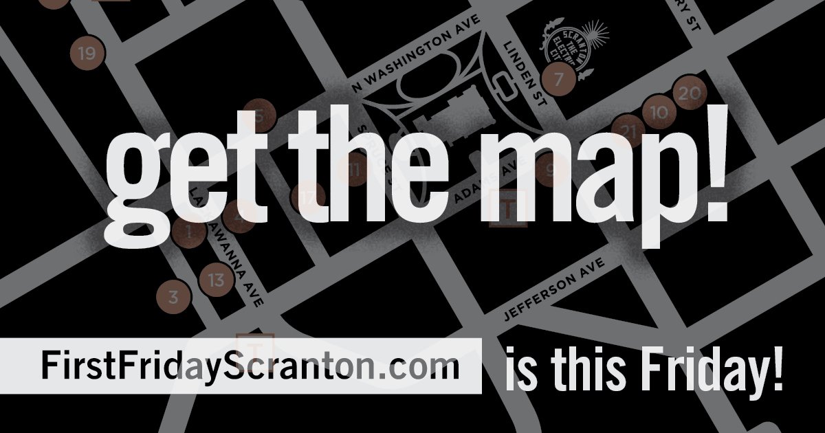 First Friday Scranton tweet media