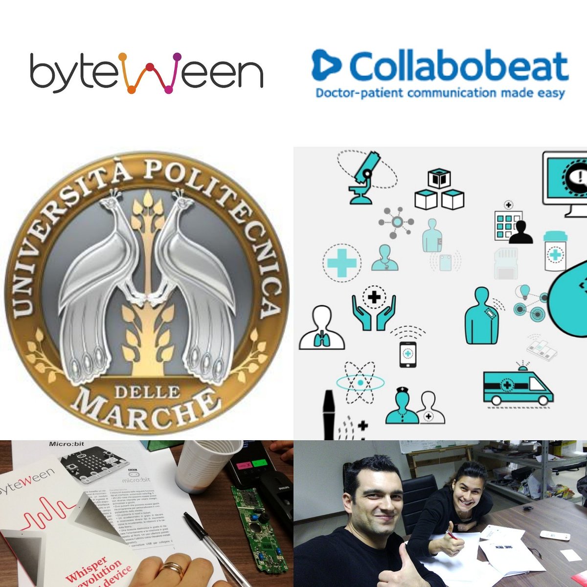 byteween's tweet image. #ByteWeen #Collabobeat #Univpm 
Primo #Tirocinio @byteween 
@UnivPoliMarche @istao @io_floriano @Collabobeat 
#InternetOfUltraSound 
#WhisperTechnology 
@Microsoft .@microbit_edu