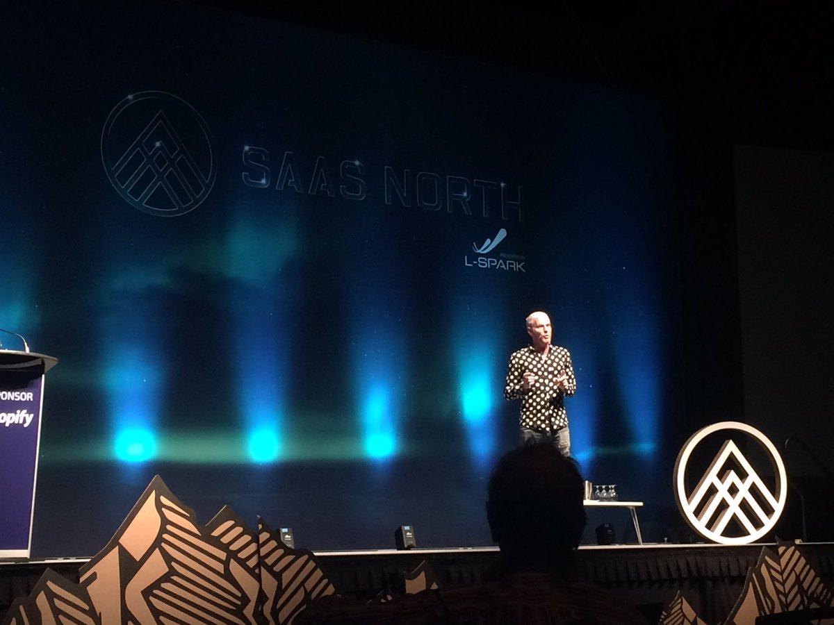 SAASNORTH's tweet photo. Extremely thrilled to have @oligardner back here for a keynote as one of our final talks at this conference!🙌🏽🙌🏽Yay! #SAASNORTH https://t.co/pqgGmwxISS