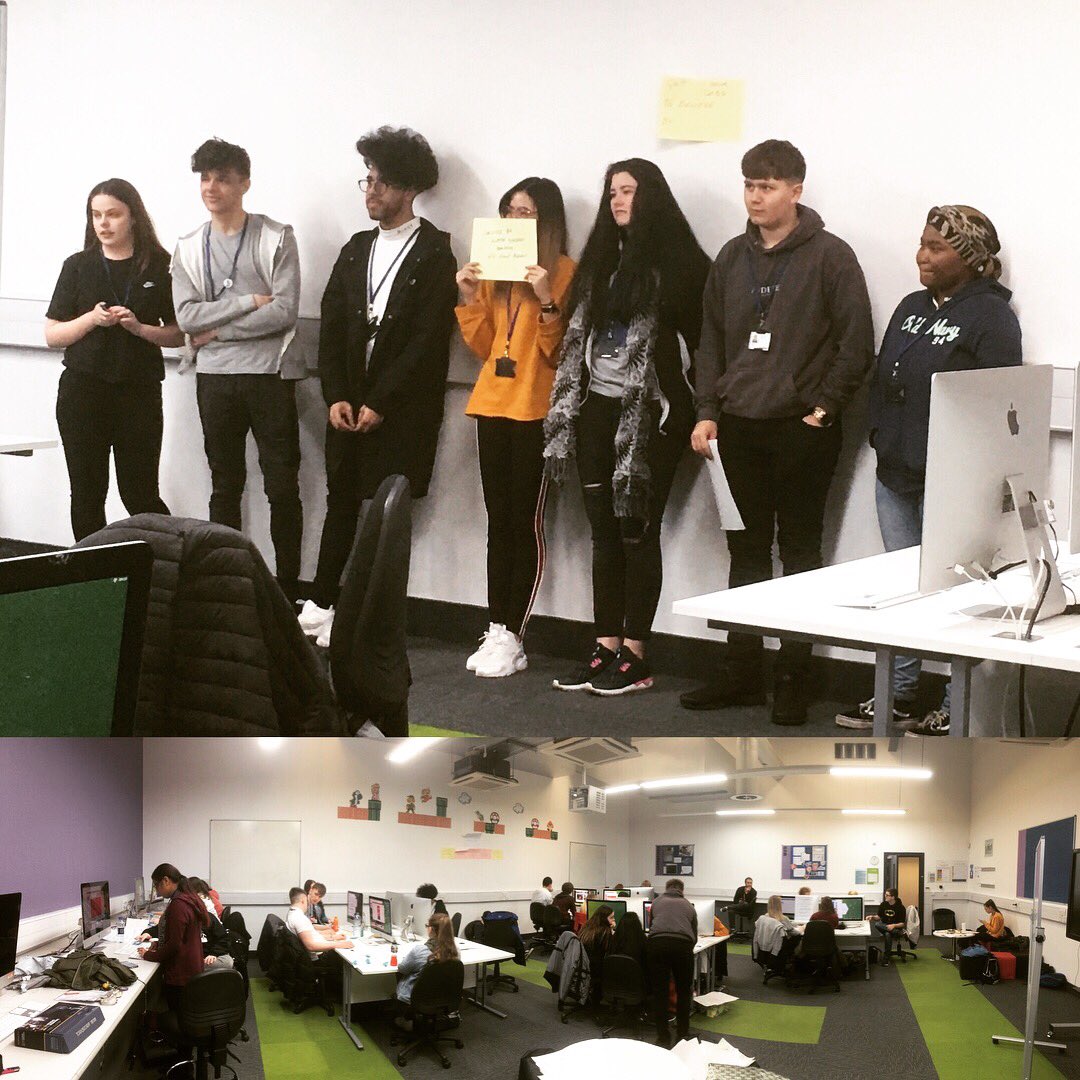 MediaTutorKaty's tweet photo. So day four of the @ideasfoundation Creative Media Camp is over. We've loved having @20centuryfoxuk at our @themcrcollege Openshaw Campus this week. On to Shena Simon tomorrow for the @lovesimonmovie #lovesimon #pitches #tmccmc #cmc2017if https://t.co/VcZBuPfvi7