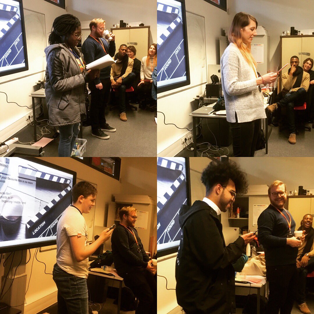MediaTutorKaty's tweet photo. So day four of the @ideasfoundation Creative Media Camp is over. We've loved having @20centuryfoxuk at our @themcrcollege Openshaw Campus this week. On to Shena Simon tomorrow for the @lovesimonmovie #lovesimon #pitches #tmccmc #cmc2017if https://t.co/VcZBuPfvi7