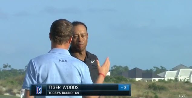 Tiger Woods starts off his comeback with an opening-round 69.

Nice.