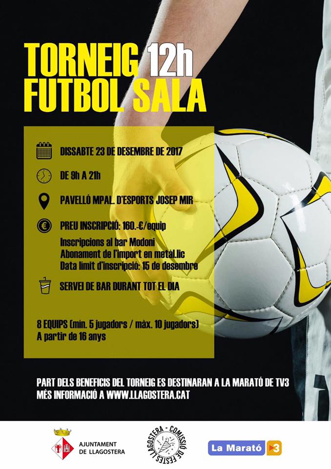 TFSLlagostera's tweet photo. ⚽️⚽️⚽️ Ens arriben veus que ja tenim els primers equips fets!! No us espereu a última hora a apuntar-vos que només hi ha lloc per a 8 equips. Inscripcions al @Modoni_Llagos! https://t.co/jeSicCZNmG