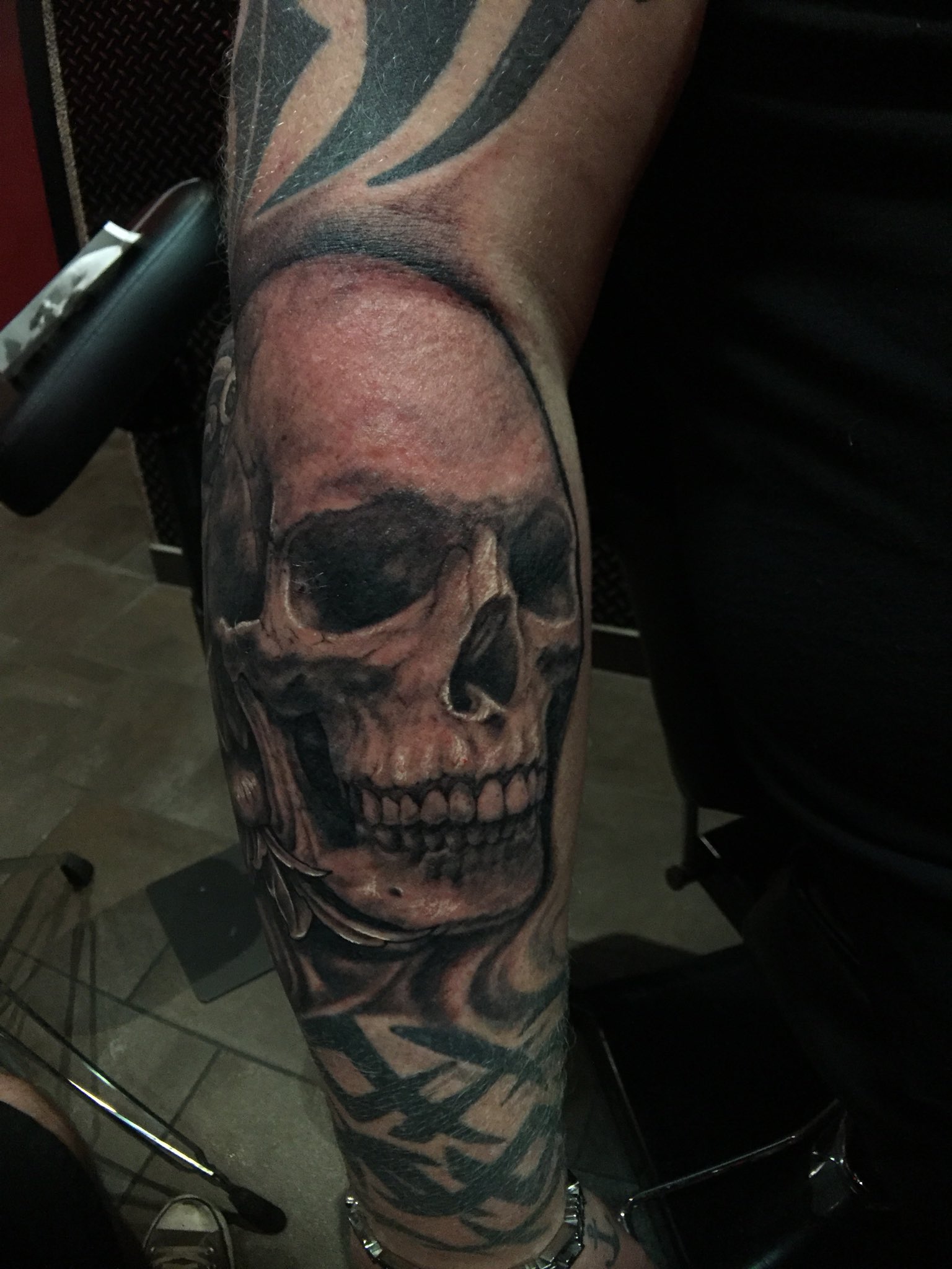 Skull and snake by James lizardjim For bookings contact James directly at  th3rdmindjdhotmailcom    tattoo tattoos tattooing  Instagram