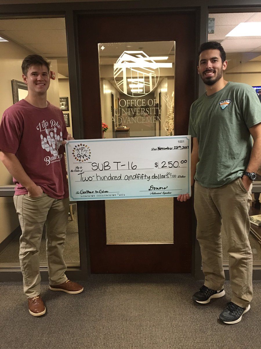 hardingpc's tweet image. Congratulations to Subt-16 &amp;amp; Women's Track for winning $250 for each of their organizations! Thank you to all the alumni &amp;amp; students who gave to make this possible! #gathertogive