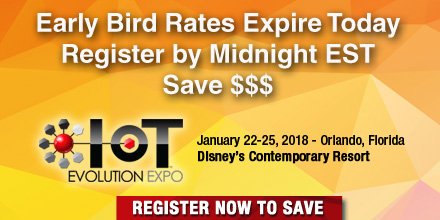 IoTEvolution's tweet image. Are you seeking #businesstransformation ? @IoTEvolution offers insight #enterpriseoperations #cybersecuritysolutions the #industrialiot and #smartcitysolutions #IoTNews #IoT ... 

Pssst! There&apos;s only 7 hours left for #bigsavings REGISTER NOW: bit.ly/2mPG3AA