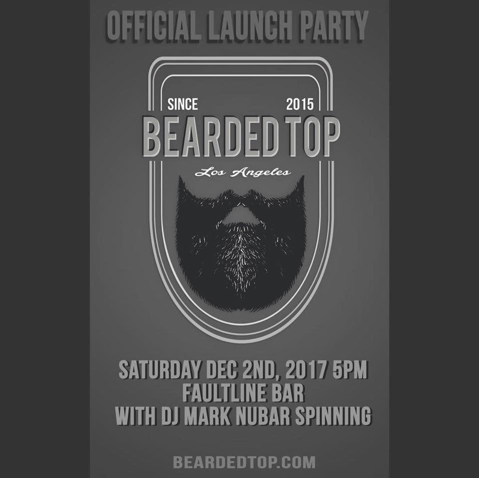 nubar's tweet photo. SAT DEC 2 5PM: I will be spinning music at the #BeardedTop men's grooming products launch party @FaultlineBar https://t.co/8TCSDGwOFC