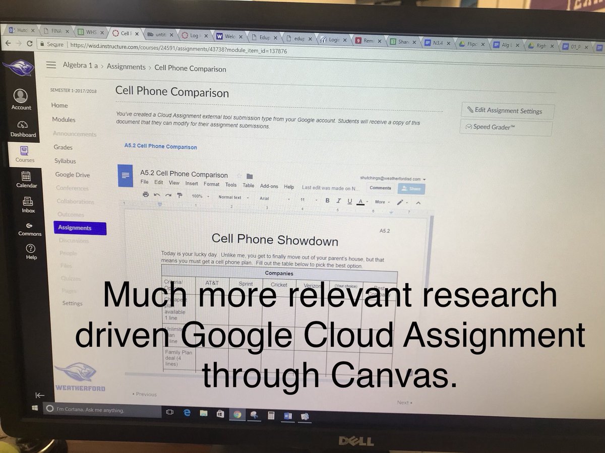 MR_HUTCHINGS's tweet photo. Redefining technology integration on the Math Deapartment in Weatherford ISD.  #whywisd #URockEDu https://t.co/ytMiaNhdto