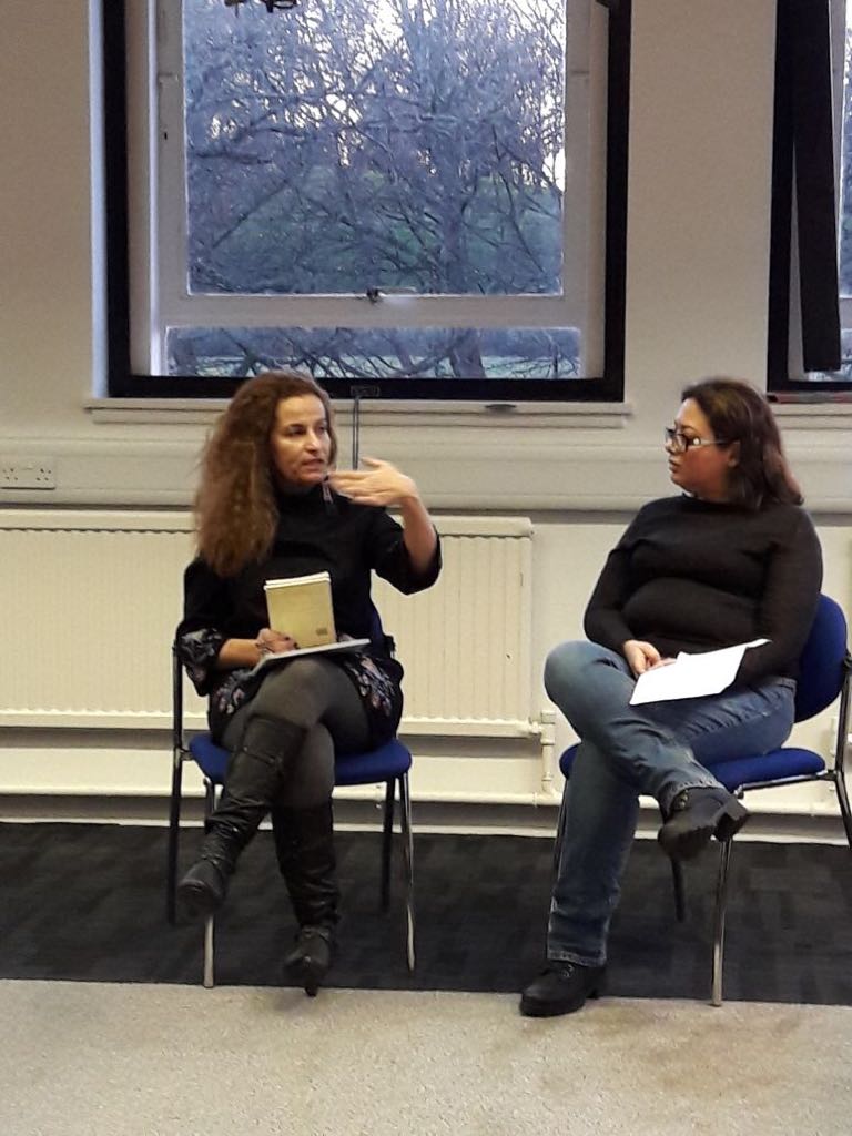 NeemTreePress's tweet photo. Huge thanks to Susanne Abou Ghaida & @UofGEducation for hosting @ahlambsharaa today! Susanne was instrumental in getting #CodeNameButterfly into English and has been a tireless champion of this powerful, funny & moving novel :) #Palestinian #ArabLit #childrensbooks #Worldkidlit https://t.co/WPlhS2Tn10