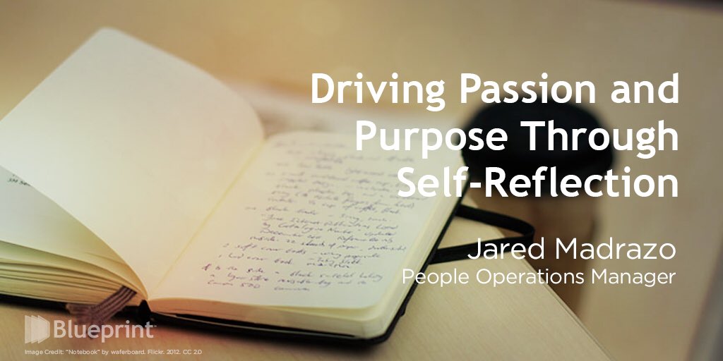 bpcs_tech's tweet photo. ICYHH! Our People Operations Manager, Jared Madrazo, talks about driving passion and purpose through self-reflection in this week's blog post. Read here: https://t.co/8A3JAFUnAT #BPCSBlog #TheBlueprintWay https://t.co/ww6B2PLwED