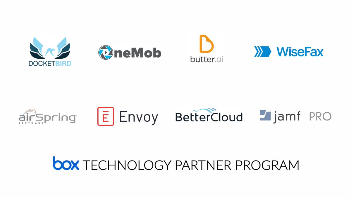 Fresh integrations from our newest Box technology partners are here! bit.ly/2ivuwoK