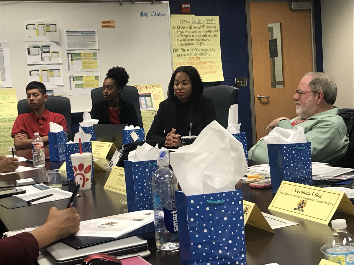 Conrad HTECH collaborating with all of their Industry partners! #GameStop #JPMorganChase #Magnin&amp;Associates #StemUli #SMUGuildhall #RichlandCollege