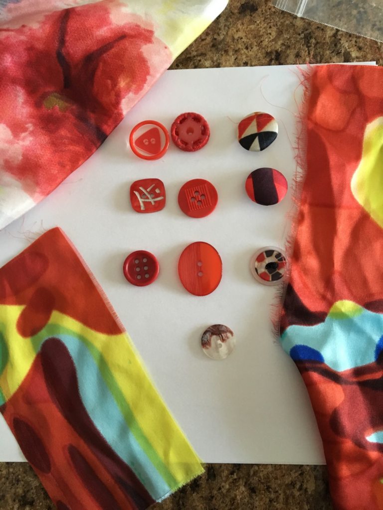 HSGallery's tweet photo. Word of the Day at HSG #shibori Shibori is a Japanese dyeing technique that typically involves folding, twisting or bunching cloth and binding it, then dyeing it in indigo. Barbara Rubright #wearables at HSG Cleveland tonight and all day tomorrow! https://t.co/uRJ3mV8Sp9