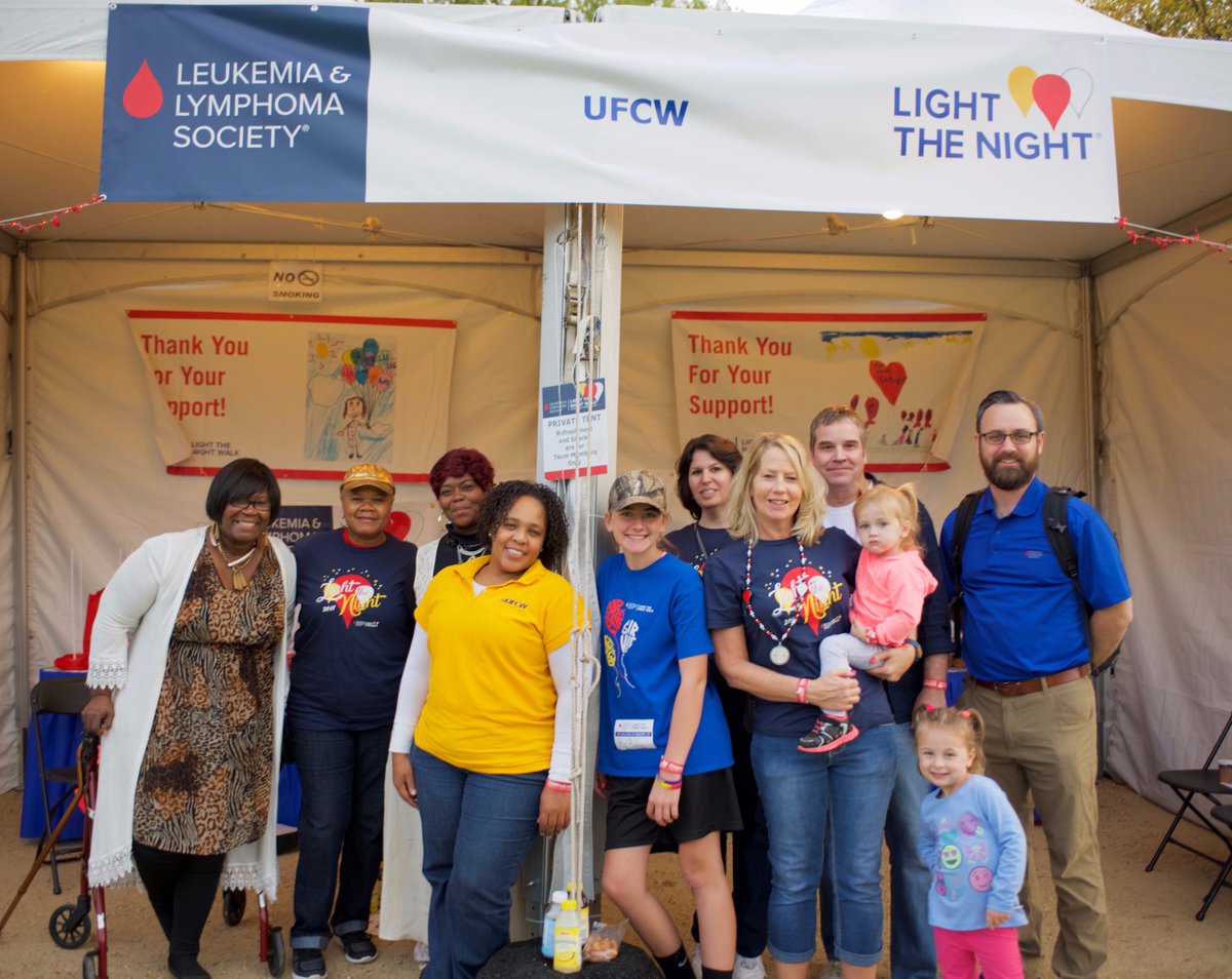 LightTheNightDC's tweet photo. Our week of thanks continues as we recognize our partners at @UFCW and thank them for their 2017 sponsorship and incredible team fundraising efforts. #LaborAgainstCancer #LightTheNight https://t.co/coeX6naj9Z