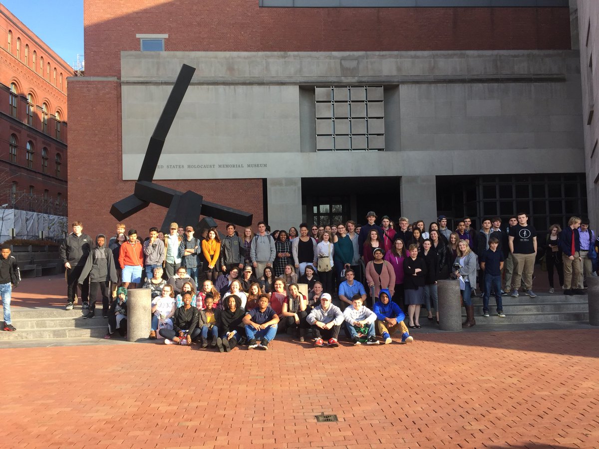 Incredible day with 120 of <a href="/MonticelloHigh/">Monticello High</a> ‘s tenth graders at the #USHMM Holocaust Museum in DC <a href="/k12albemarle/">AlbemarleCountySchls</a> <a href="/RickVrhovac/">Rick Vrhovac</a> <a href="/pammoran/">pammoran</a>