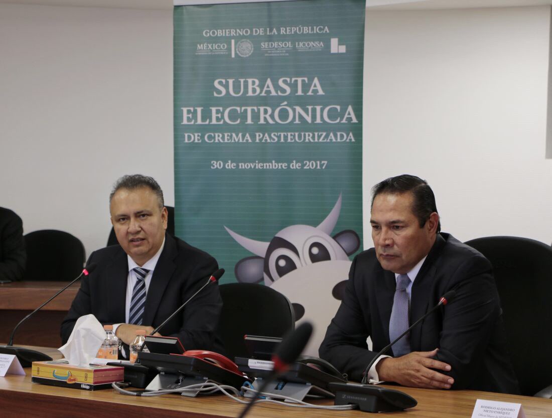 Gracias a este modelo de subasta electrónica de crema,   @Liconsa está obteniendo en apenas unos minutos de puja intensa ganancias extraordinarias que mejorarán en 2018 de manera importante sus ingresos.