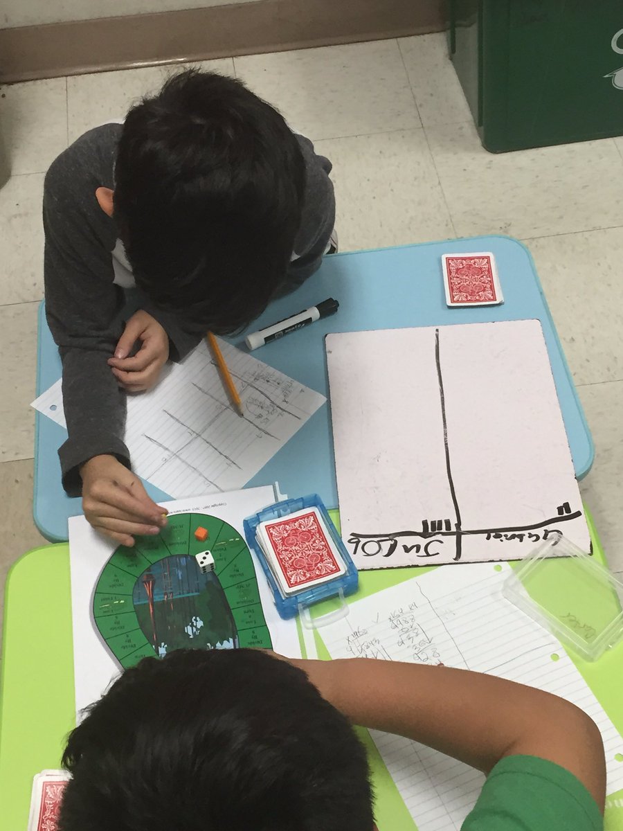 CarterKdcarter's tweet photo. dice,cards,and lots of discussion some with division! Having so much fun, they forgot they were learning! #smithleopards #mesq4 https://t.co/WIS74A1urQ