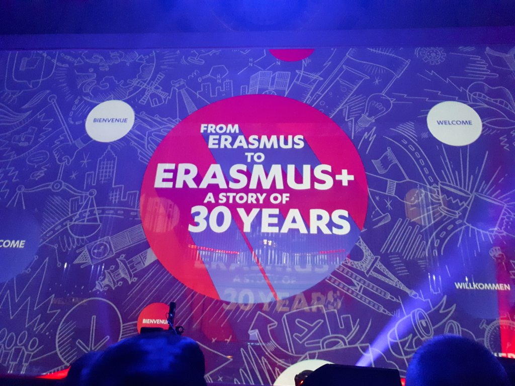 Time to celebrate 30 years of the amazing #erasmusplus programme that has given so much to so many #EmpoweringYouth