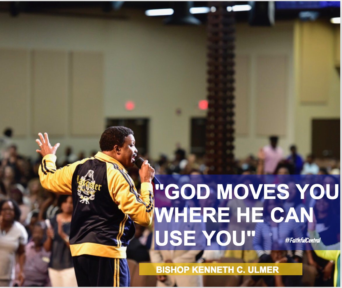 BishopUlmer's tweet photo. God has ordered your steps to touch the life of someone so that you share your testimony. https://t.co/v81f3VHmUh