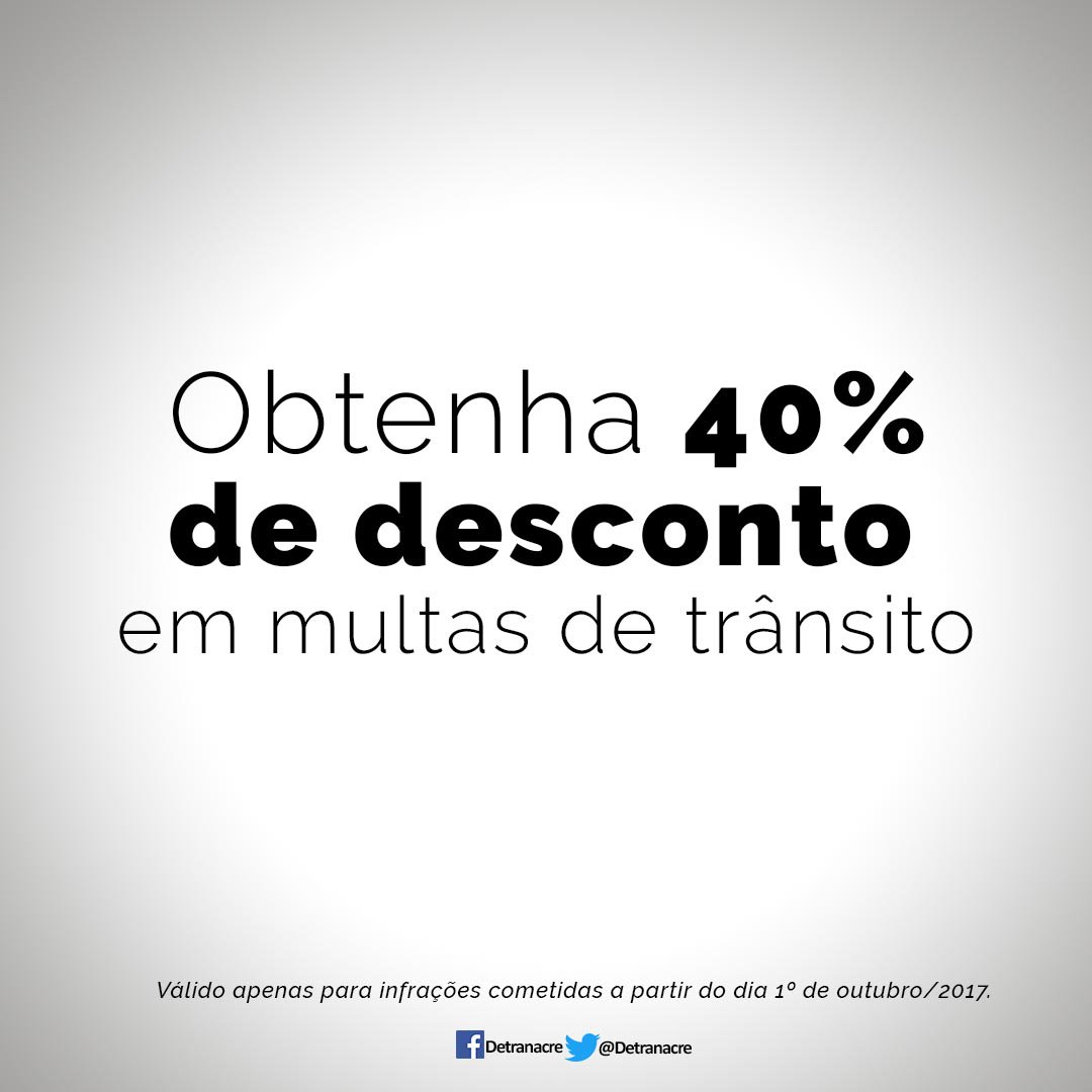 Saiba como ter o desconto: bit.ly/2z1lkiF
#sne
#novoacre
#detranacre