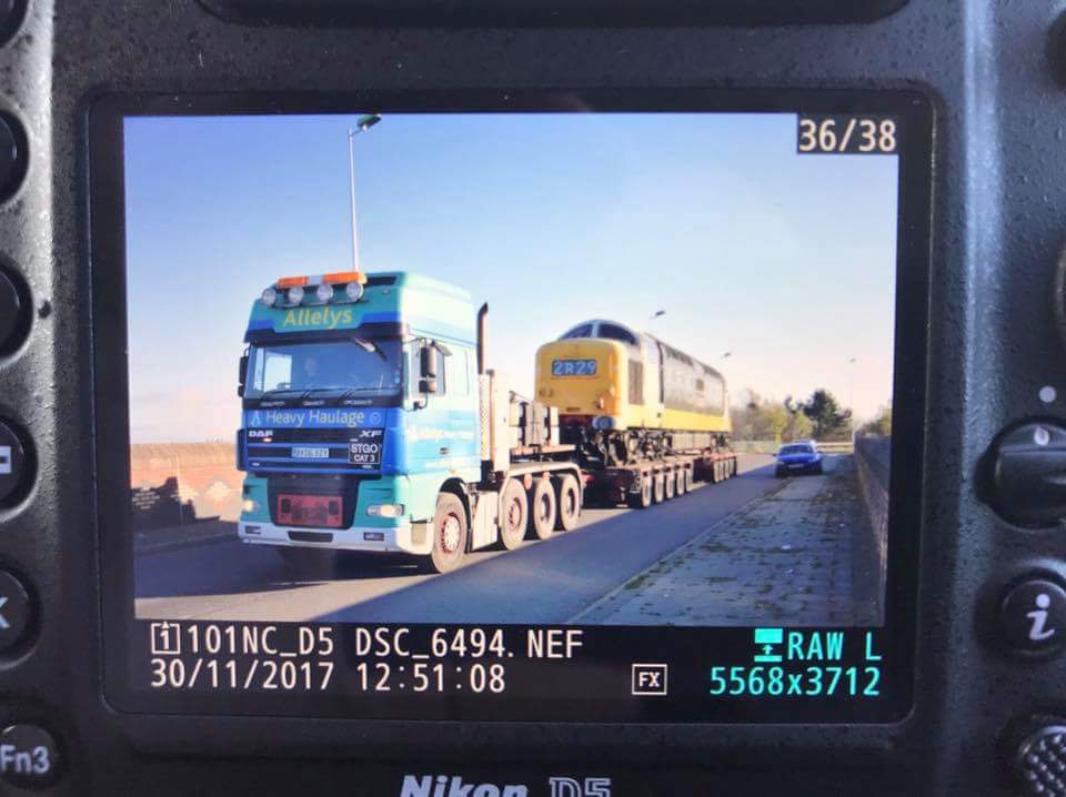 angliarailforum's tweet photo. Via Tom Stubbs

Just caught big Gordon coming out of Washwood Heath, off to Crewe https://t.co/ujHjBrnbMR