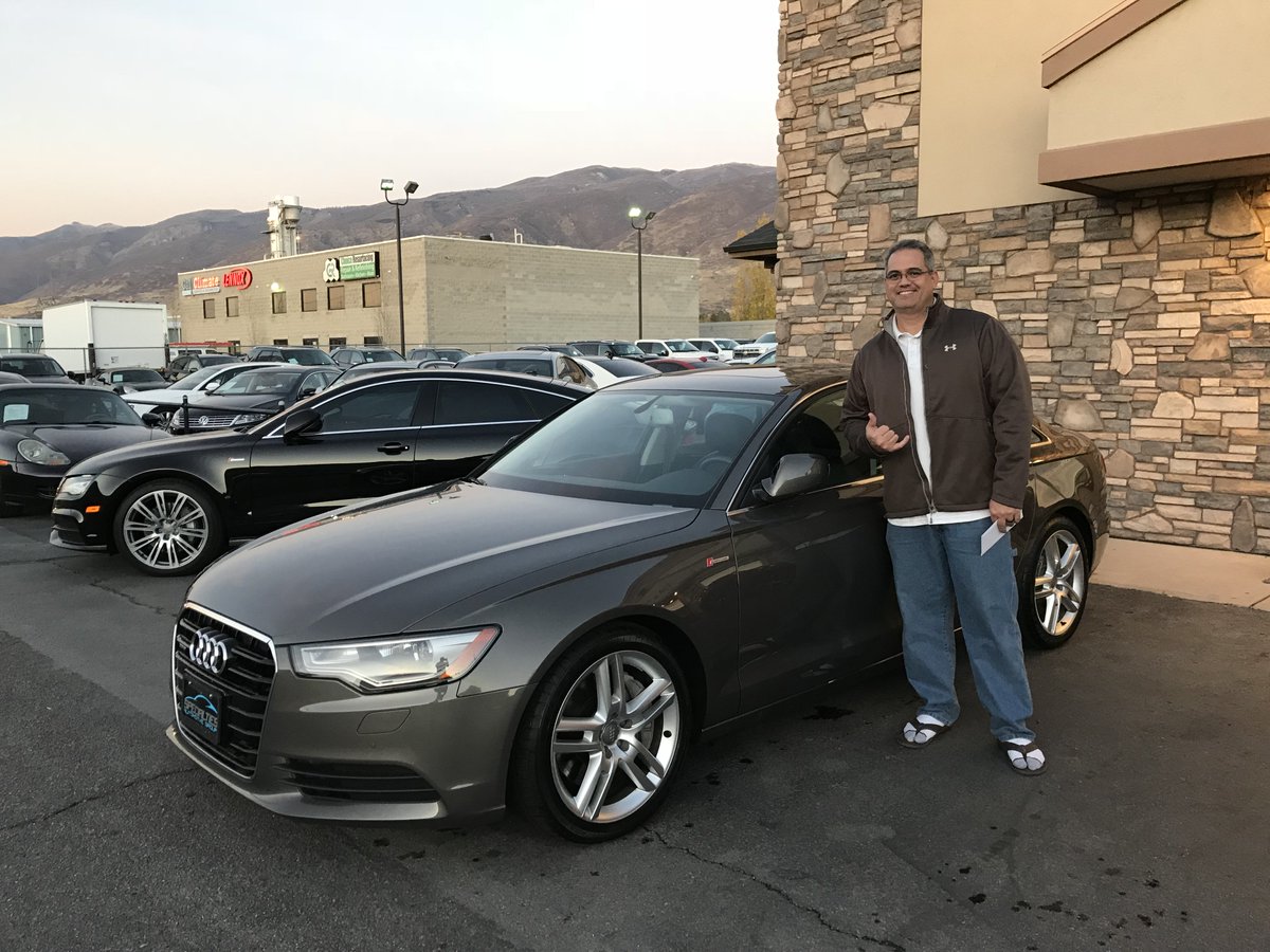 SAGutah's tweet photo. 2014 Audi A6 3.0T Quattro! Thank you for your business, Kimo! #HappyCustomers #SpecialtiesAuto #Specialties #UtahCars #Audi #A6 #Quattro https://t.co/sxksCP0R4t