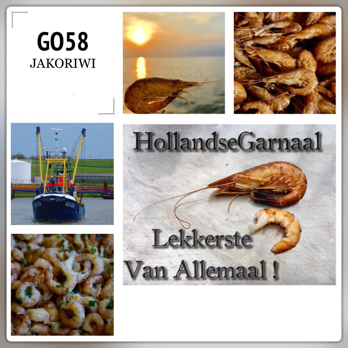 Koos_GO58's tweet photo. Een heel jaar
Vers verkrijgbaar
De HollandseGarnaal
de fijnste en lekkerste
Van allemaal
Dus smullen maar
Het gehele jaar https://t.co/M0Ktcay2Gr