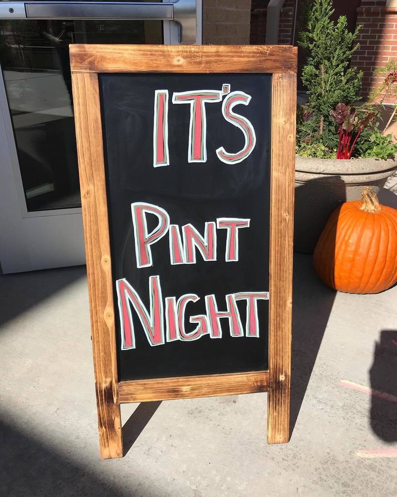 Another great reason for you to love Thursday. It’s $5 #pintnight! #fridayeve #drinklocal ift.tt/2irMMPS