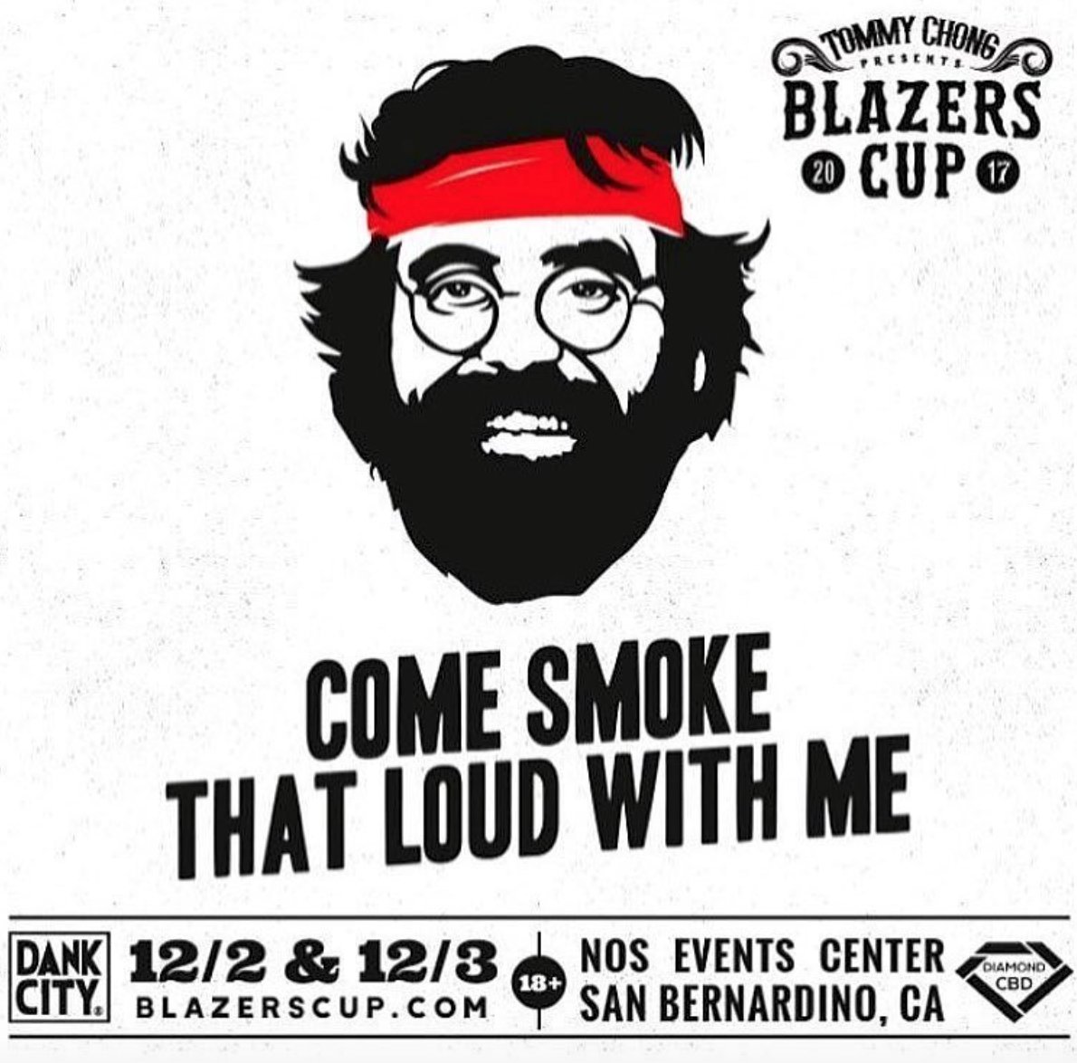 AffinityConnex's tweet image. We will be at the #BlazersCup in #SanBernardino, CA December 2-3 2017! blazerscup.com
Who else is going? Tag them and let them know they can get their very own FREE #TommyChongCard
Come visit us and @tommychong