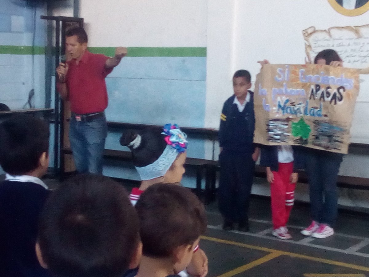 RosaInsParada1's tweet photo. Concientizar a los estudiantes de la Escuela Bolivariana", Pedro María Morantes"municipio San Cristóbal sobre el uso de la Pólvora y sus consecuencias @charlychaves @divceup @PdeOrientacion @JauaMiranda @ZonaEducTachira https://t.co/a8G6HHQzMS