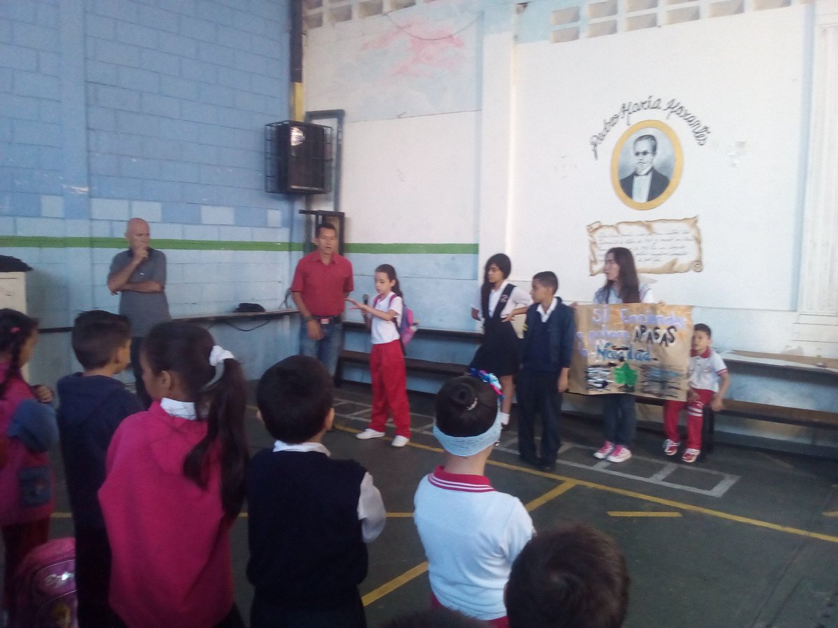 RosaInsParada1's tweet photo. Concientizar a los estudiantes de la Escuela Bolivariana", Pedro María Morantes"municipio San Cristóbal sobre el uso de la Pólvora y sus consecuencias @charlychaves @divceup @PdeOrientacion @JauaMiranda @ZonaEducTachira https://t.co/a8G6HHQzMS