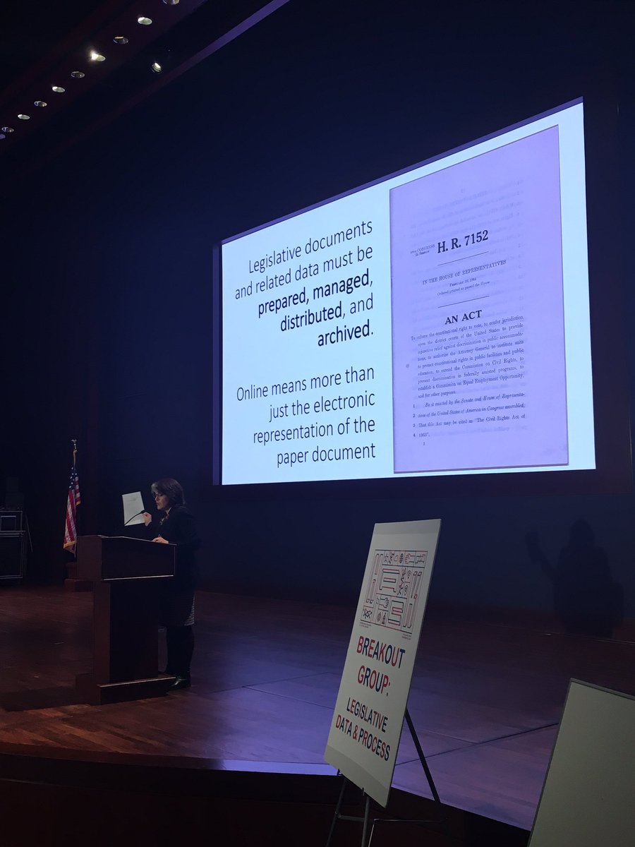 connectwithww's tweet photo. Any opportunity to hear @GullicksonK talk about legislative data is a good one. #HackWeTrust https://t.co/JX4oDgqNQz