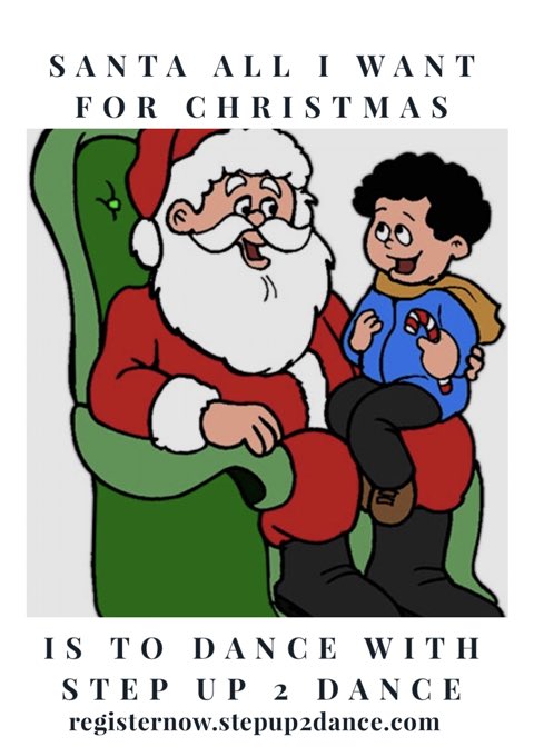 StepUp2Dance's tweet photo. Santa all I want for Christmas is to Dance with #stepup2dance https://t.co/fVyFdC1ChK