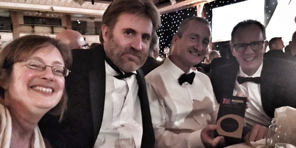 OpenUniversity's tweet photo. Huge congratulations to @IntDev_OU for winning the International Impact Award at tonight's #THEAwards for their inspiring work in Bangladesh! *does happy dance* https://t.co/uTAWBwOFHh