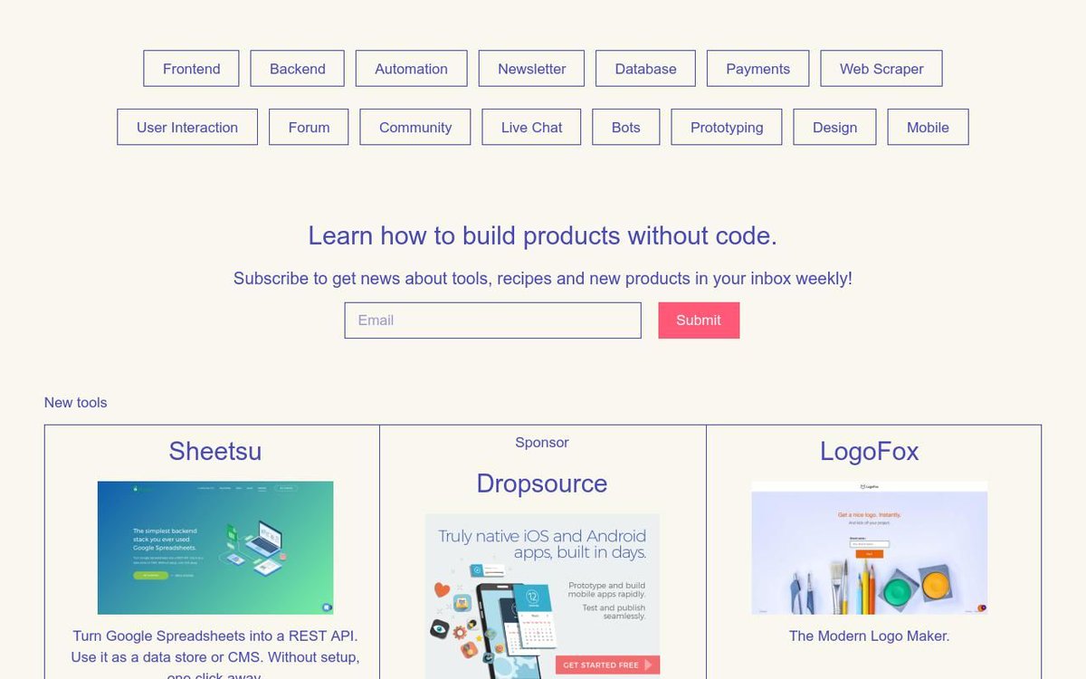 MadewithoutCode tweet picture