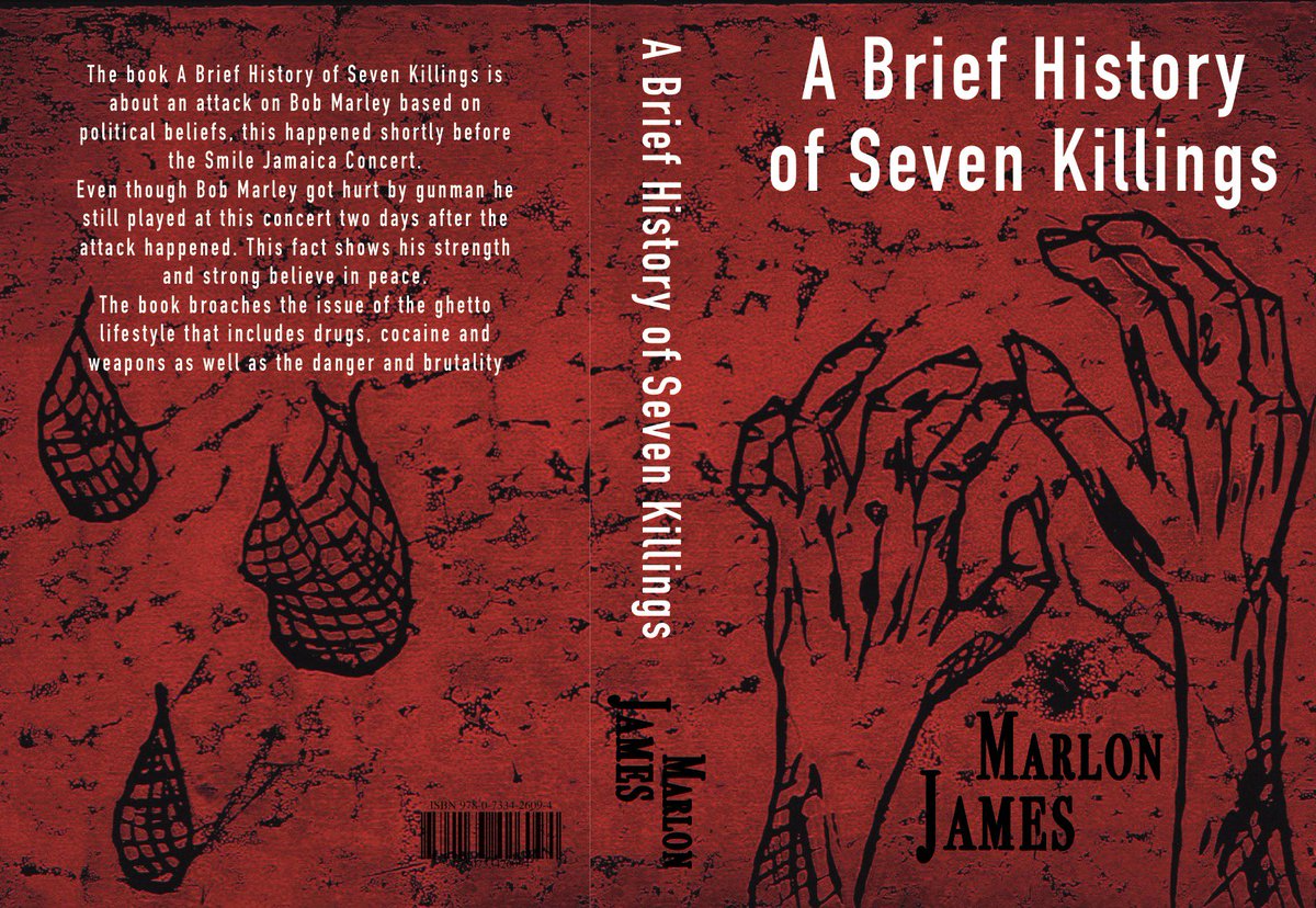 annenest571's tweet photo. Designing a book cover for "A Brief History of Seven Killings" 

#printmaking #graphicdesign #book https://t.co/GNbc1BLv7J