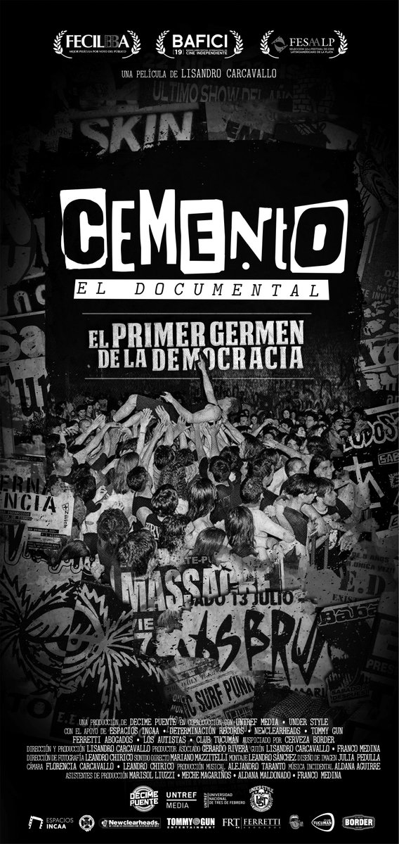 Aca_Pasan_Cosas's tweet photo. #CEMENTOELDOCUMENTAL @CementoDoc LLEGA AL CINE!
Función Especial: 5/12, 20hs @espaciosincaa GAUMONT
Con @EduSchmidt1 en vivo interpretando "Cemento" +
una mesa exclusiva con: #AlejandroTaranto
y @espiriturock
Moderada por @danyjimenezreal
👇👇👇
https://t.co/0uTzjYgok1 https://t.co/VKSHoIYtM6